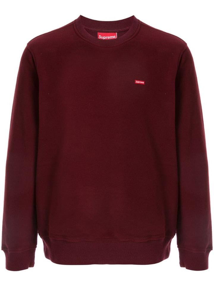 Supreme Polartec Fleece Sweatshirt - Red