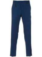 Incotex Slim Fit Trousers, Men's, Size: 54, Blue, Wool