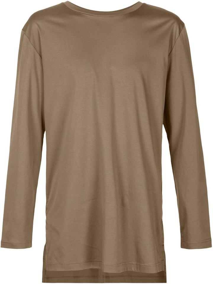 Rochambeau Longsleeved T-shirt, Men's, Size: S, Green, Cotton