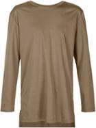 Rochambeau Longsleeved T-shirt, Men's, Size: S, Green, Cotton