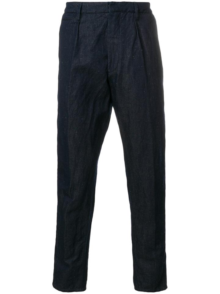 Dondup Frankie Straight Leg Jeans - Blue
