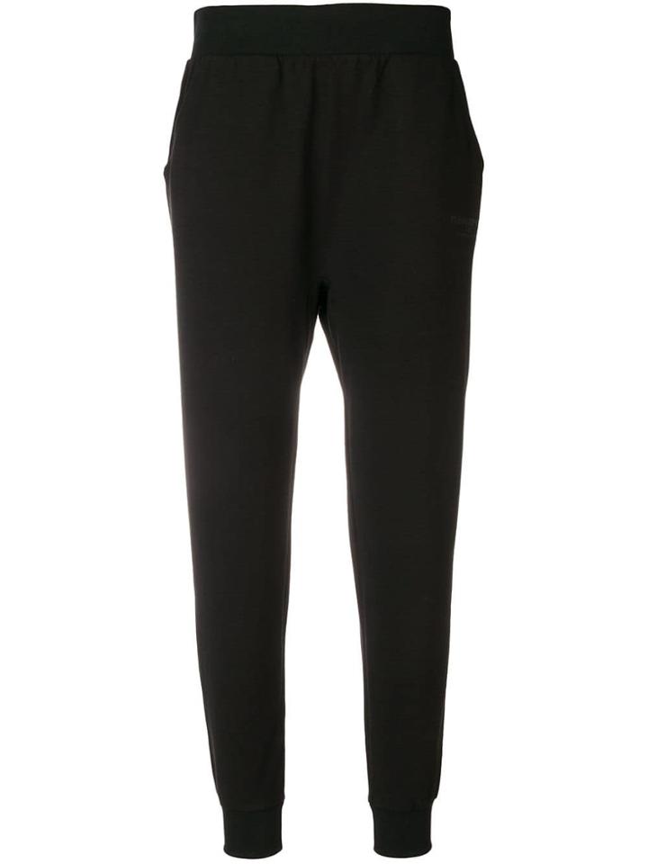 Plein Sport High-waisted Track Pants - Black