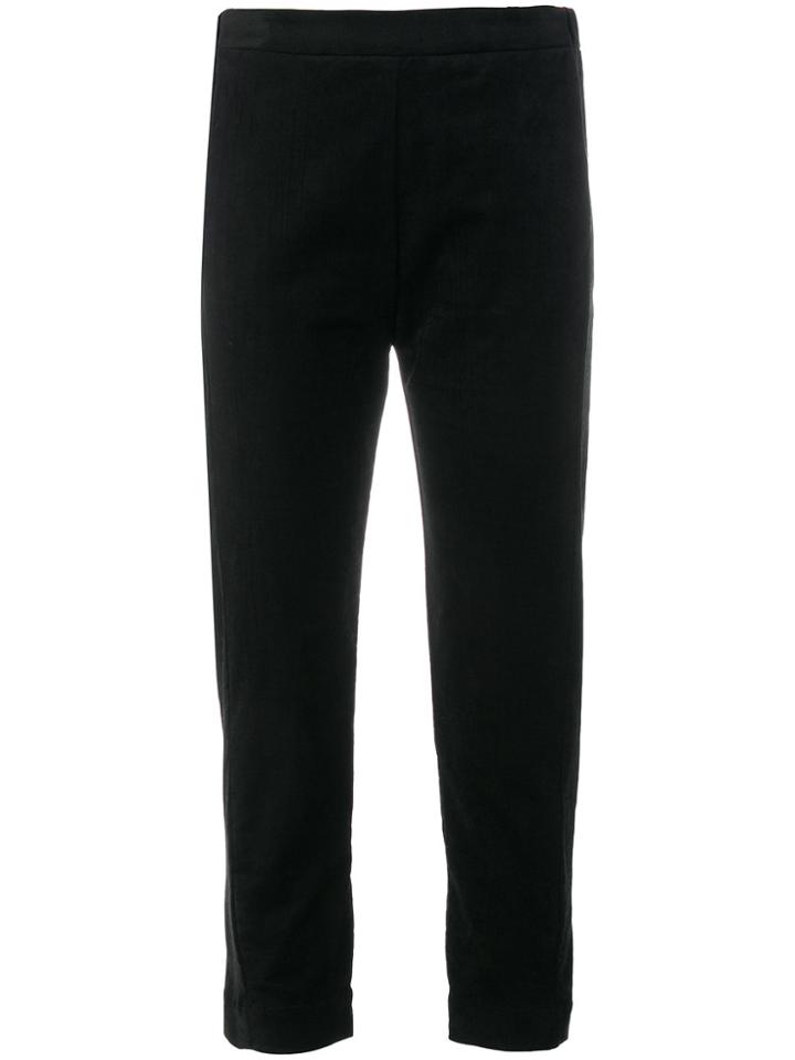 Ilaria Nistri Cropped Trousers - Black
