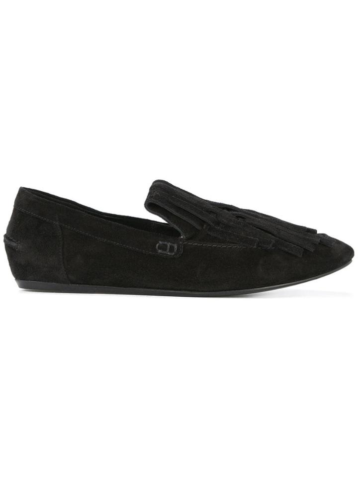 Lanvin Slipper With Franges' - Black