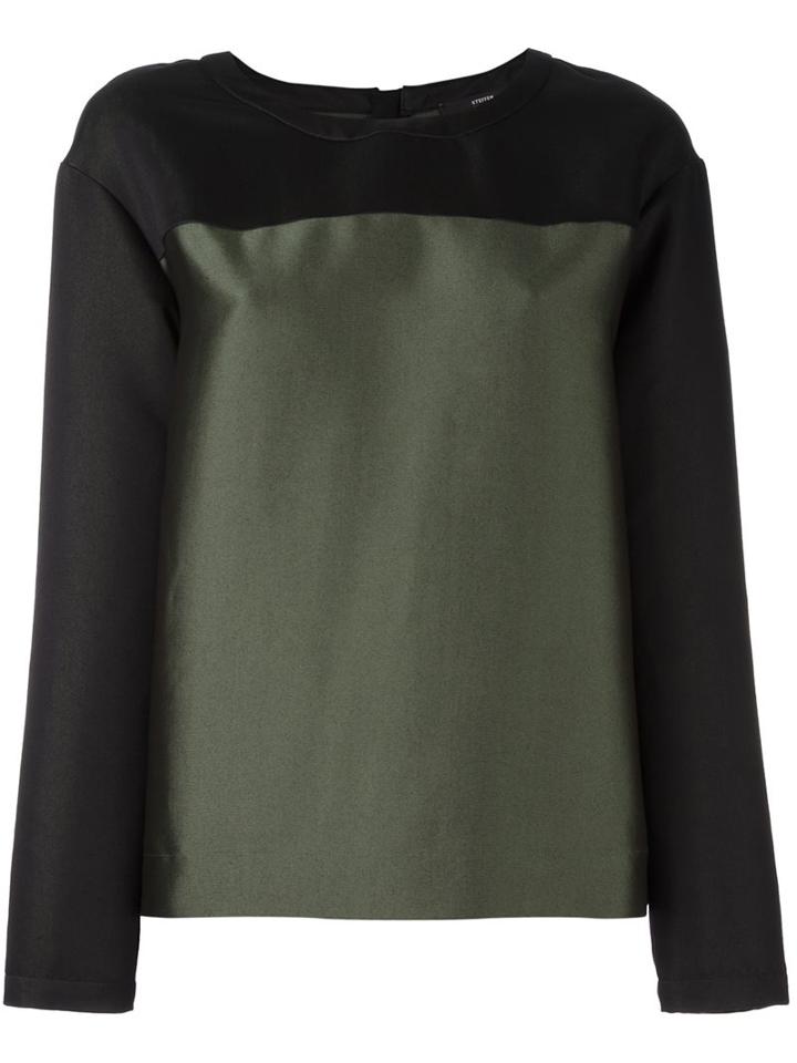 Steffen Schraut Colour Block Blouse