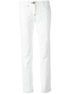 Philipp Plein Boyfriend Jeans, Women's, Size: 28, White, Cotton/polyester