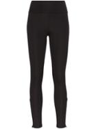 Burberry Logo Print Performance Leggings - Black
