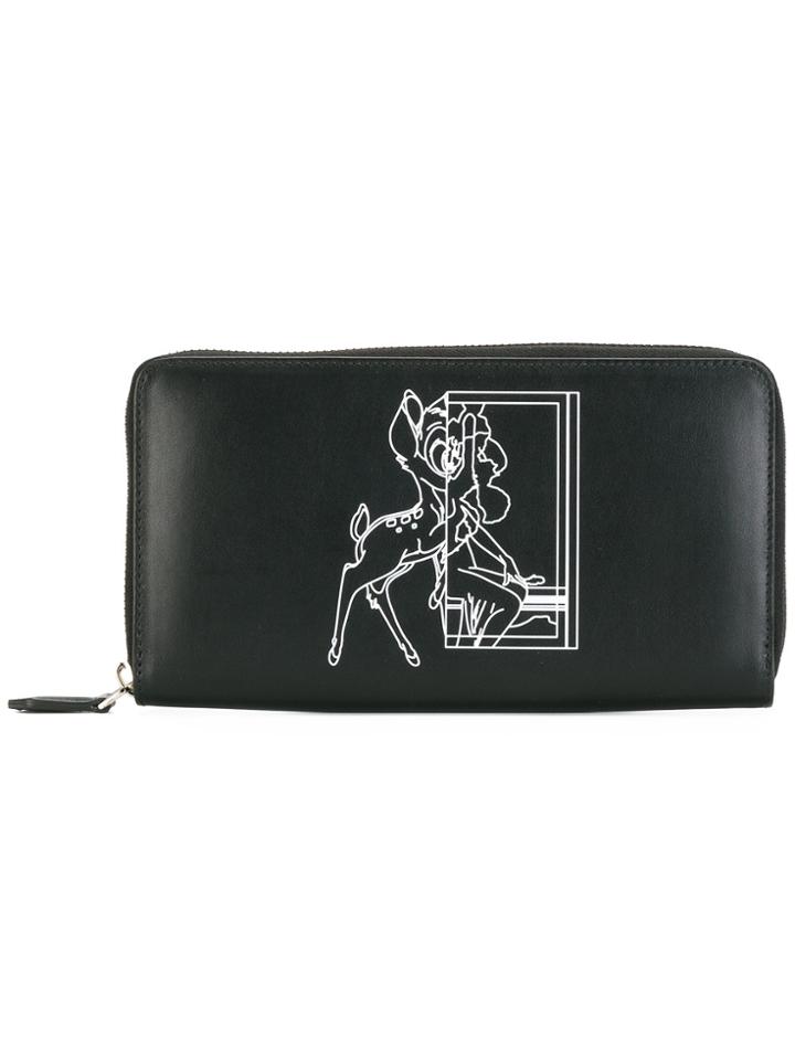 Givenchy Bambi Print Wallet - Black