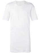 11 By Boris Bidjan Saberi - Shortsleeve Long T-shirt - Men - Cotton - S, White, Cotton
