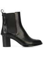 Ash Vertigo Studded Ankle Boots - Black