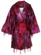 Taller Marmo Awards Season Belted Coat - Red
