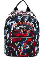 Nafsika Skourti Embossed And Printed Backpack