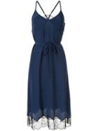 Zadig & Voltaire Scalloped Lace Dress - Blue