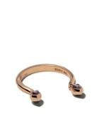 Marie Mas 14kt Rose Gold Swinging Open Ring