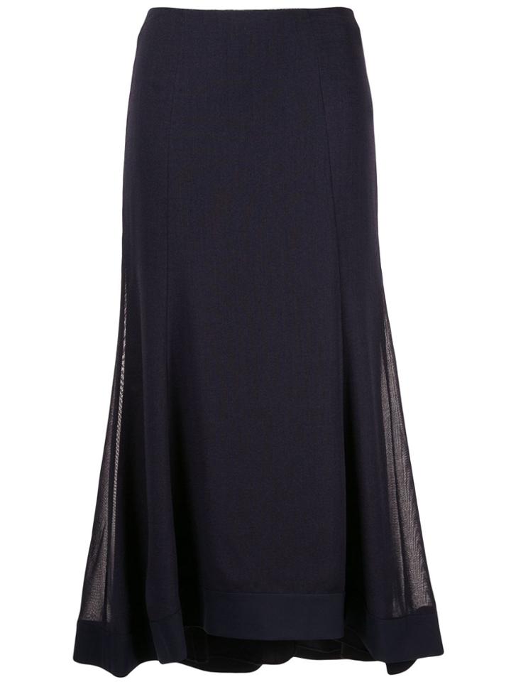Camilla And Marc High-low Skirt - Blue