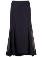 Camilla And Marc High-low Skirt - Blue