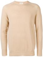 Ma'ry'ya Round Neck Sweater - Nude & Neutrals