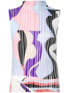 Emilio Pucci Vallauris Print Tank - Blue