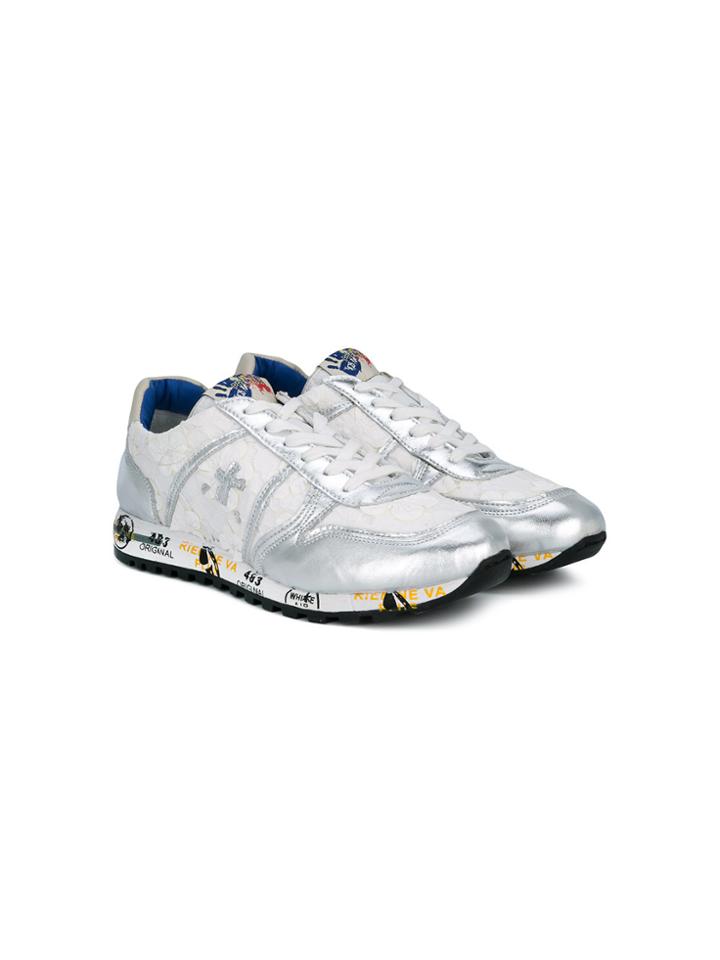 Premiata Kids Teen Sky Sneakers - White