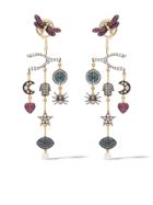 Annoushka 18kt Yellow Gold Love Diamonds Chandelier Diamond Earrings -