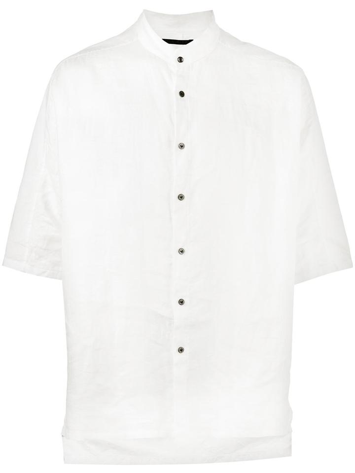 The Viridi-anne - Elbow-length Shirt - Men - Cotton - 5, White, Cotton