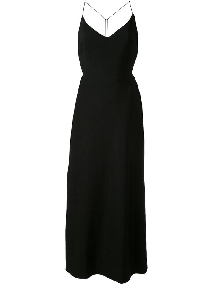 Christopher Esber Wire Back Side Slit Dress - Black