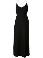 Christopher Esber Wire Back Side Slit Dress - Black