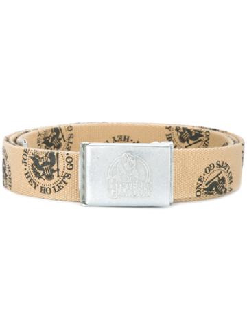 Hysteric Glamour Hey Ho Let's Go Buckled Belt - Brown