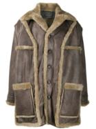 Y/project Oversized Aviator Jacket - Neutrals