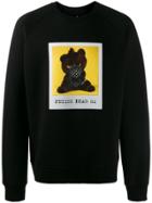 Neil Barrett Photographic Print Sweatshirt - Black