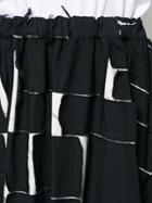 Comme Des Garçons Patchwork Skirt - Black
