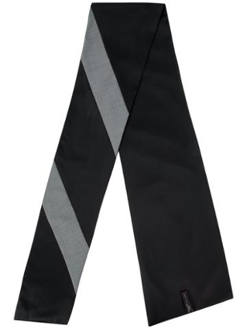 William Ltd. - Panelled Scarf - Men - Silk - One Size, Black, Silk