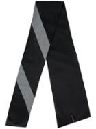 William Ltd. - Panelled Scarf - Men - Silk - One Size, Black, Silk