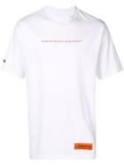 Heron Preston Slogan Print T-shirt - White