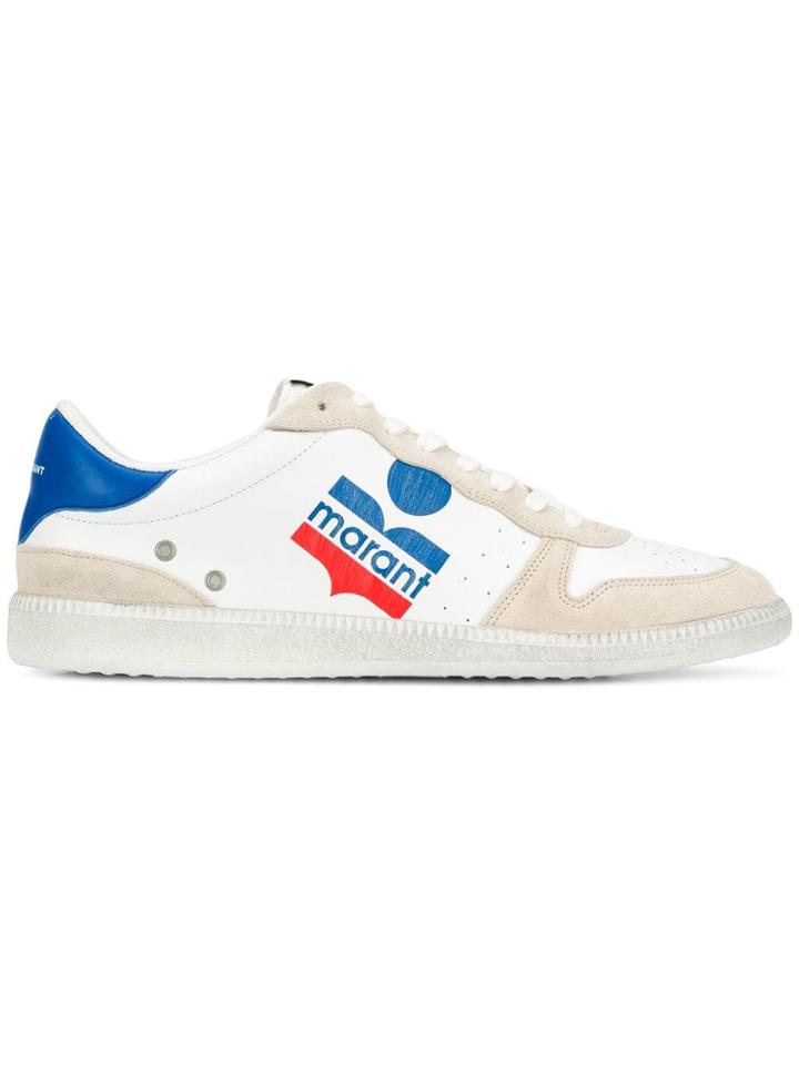Isabel Marant Logo Sneakers - White