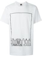 Ktz Logo Print T-shirt, Men's, Size: S, White, Cotton