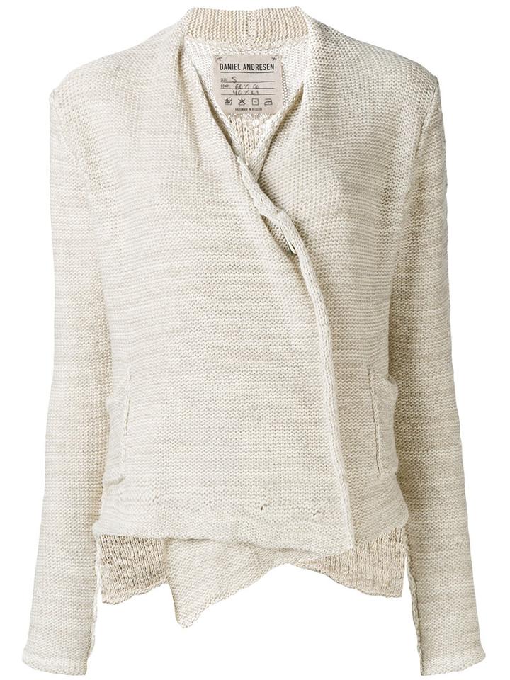 Kip Cardigan - Women - Cotton/linen/flax - M, Nude/neutrals, Cotton/linen/flax, Daniel Andresen