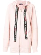 Karl Lagerfeld Karl X Kaia Oversized Hoodie - Pink & Purple