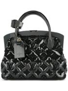 Louis Vuitton Vintage Lockit Bb Hand Bag - Black