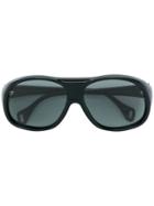 Gucci Eyewear Oversized Aviator-style Sunglasses - Black