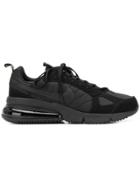 Nike Stitched Panel Sneakers - Black