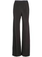 Peter Cohen High Rise Palazzo Trousers - Black