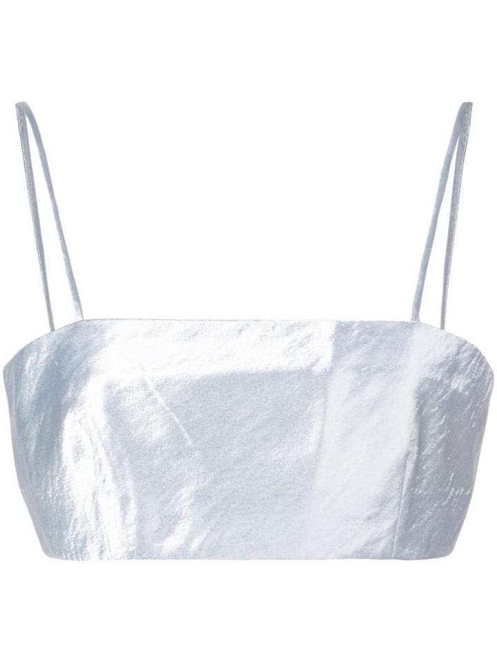 Cinq A Sept Nikki Top - Silver