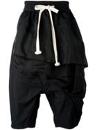 Bmuet(te) Draped Drop-crotch Trousers - Black