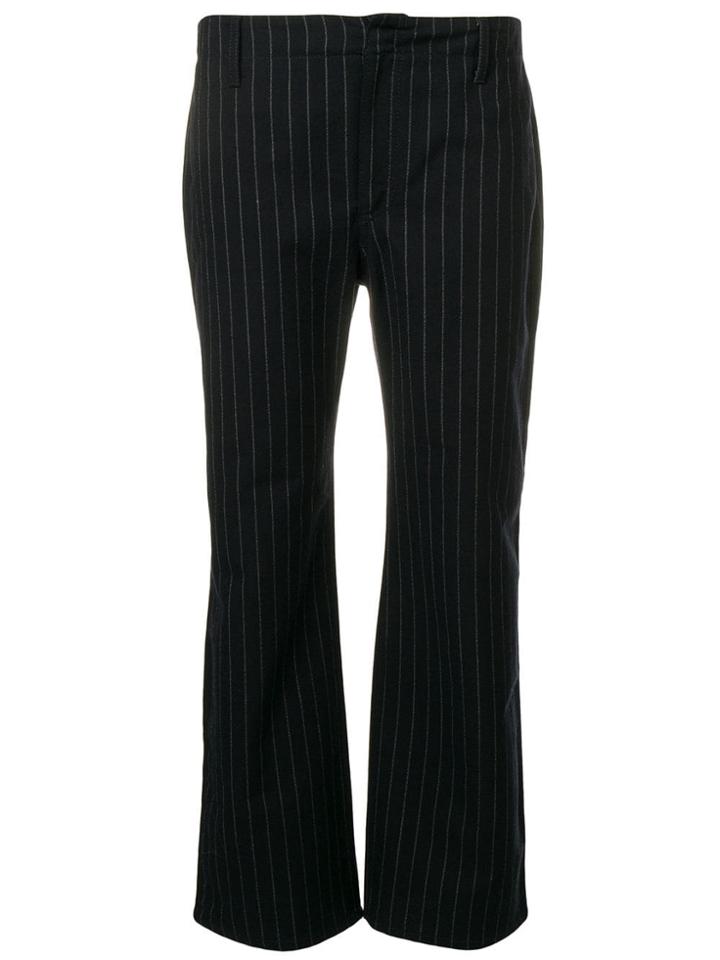 Philosophy Di Lorenzo Serafini Striped Tailored Trousers - Blue