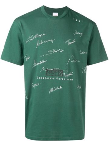 Napa Silver X Napapijri S-plata Ss T-shirt - Green