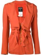 Jean Paul Gaultier Vintage Corset Detail Blazer