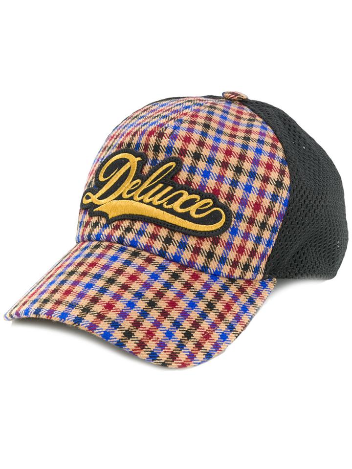 Golden Goose Deluxe Brand Checked Hat - Brown