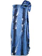 Balestra Vintage One Shoulder Dress - Blue