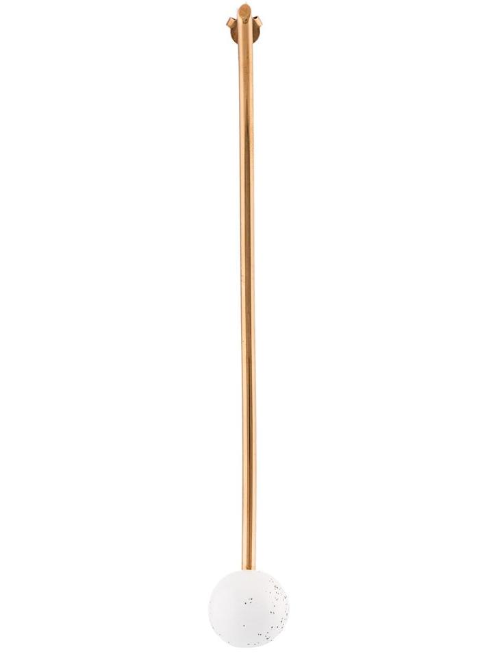 Stella Mccartney Long Ball Detail Earring, Women's, Metallic